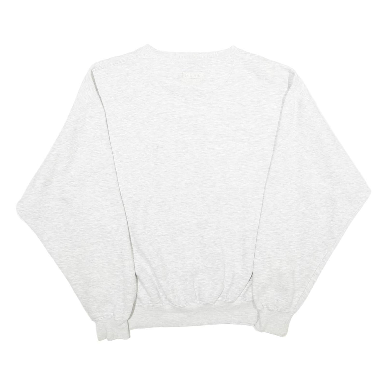 GEAR FOR SPORTS Mens Grey WSU Crew Neck S Cotton Blend Sweatshirt Casual