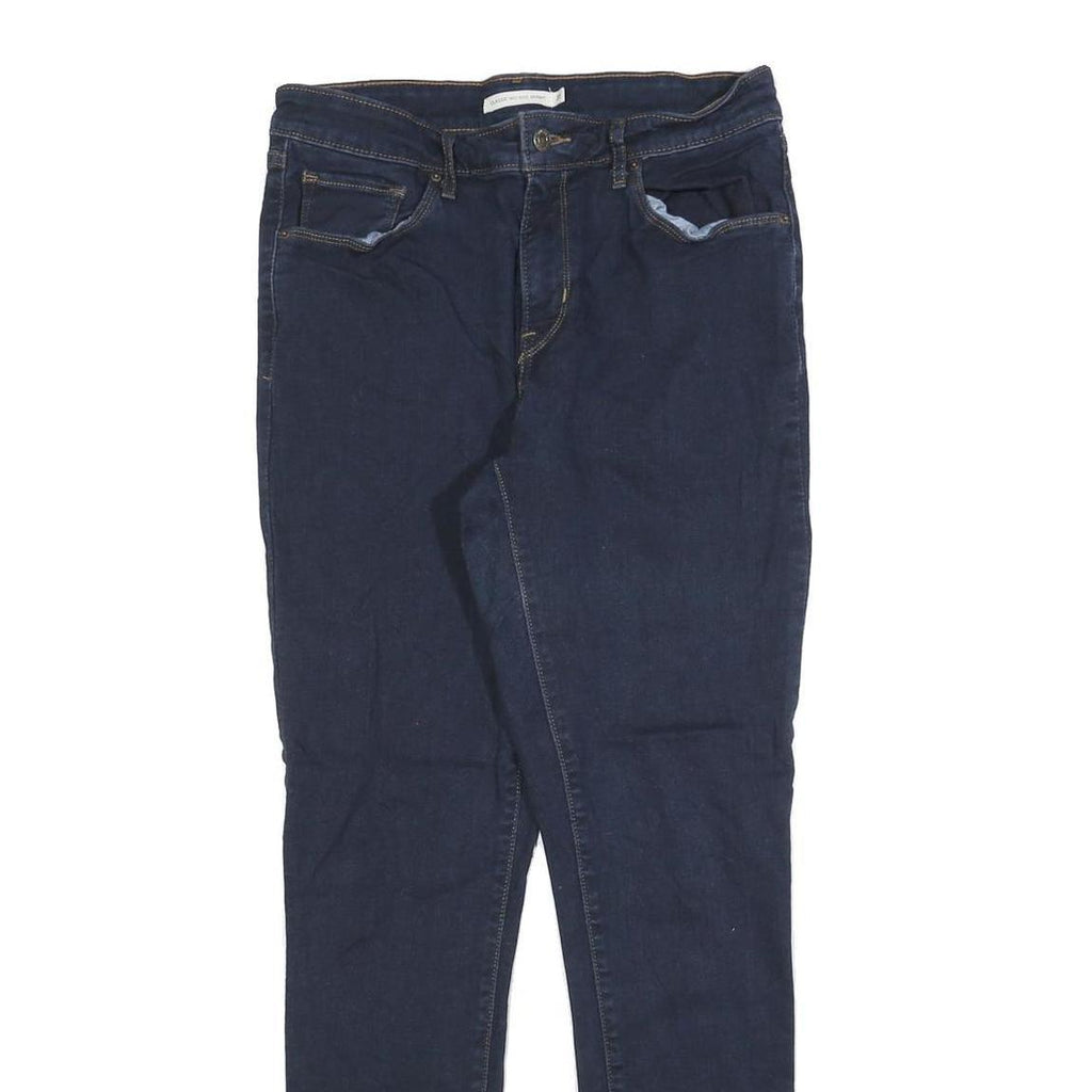 LEVI'S Womens Jeans Blue Slim Skinny Denim Medium W31 L30 Stylish Zip Closure