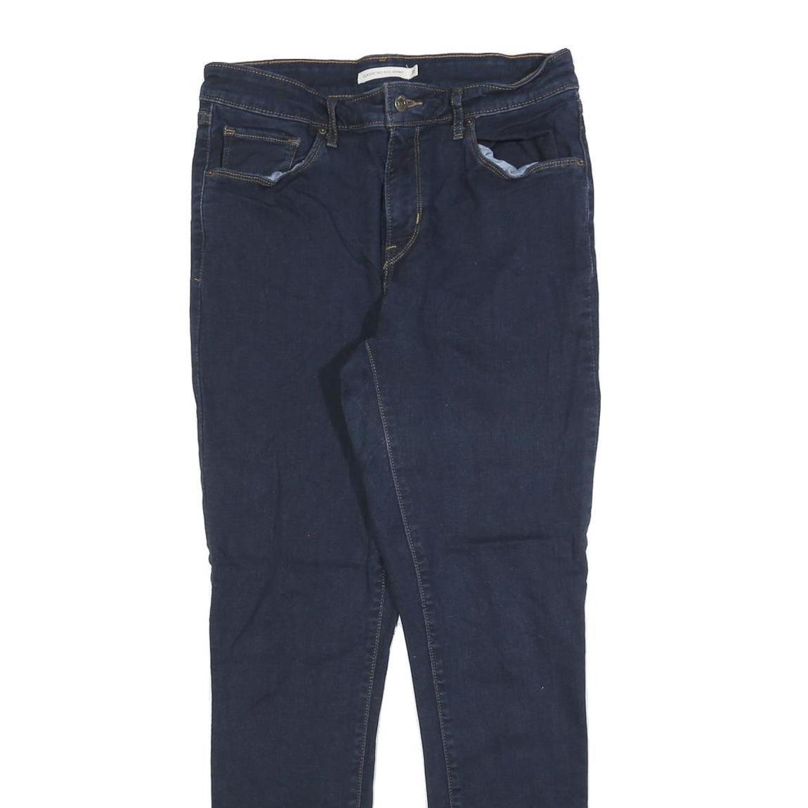 LEVI'S Womens Jeans Blue Slim Skinny Denim Medium W31 L30 Stylish Zip Closure