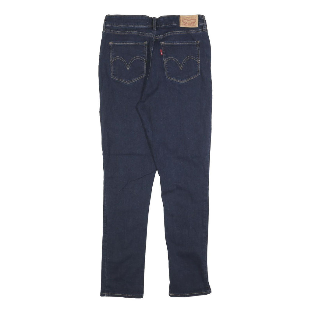 LEVI'S Womens Jeans Blue Slim Skinny Denim Medium W31 L30 Stylish Zip Closure