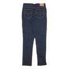 LEVI'S Womens Jeans Blue Slim Skinny Denim Medium W31 L30 Stylish Zip Closure