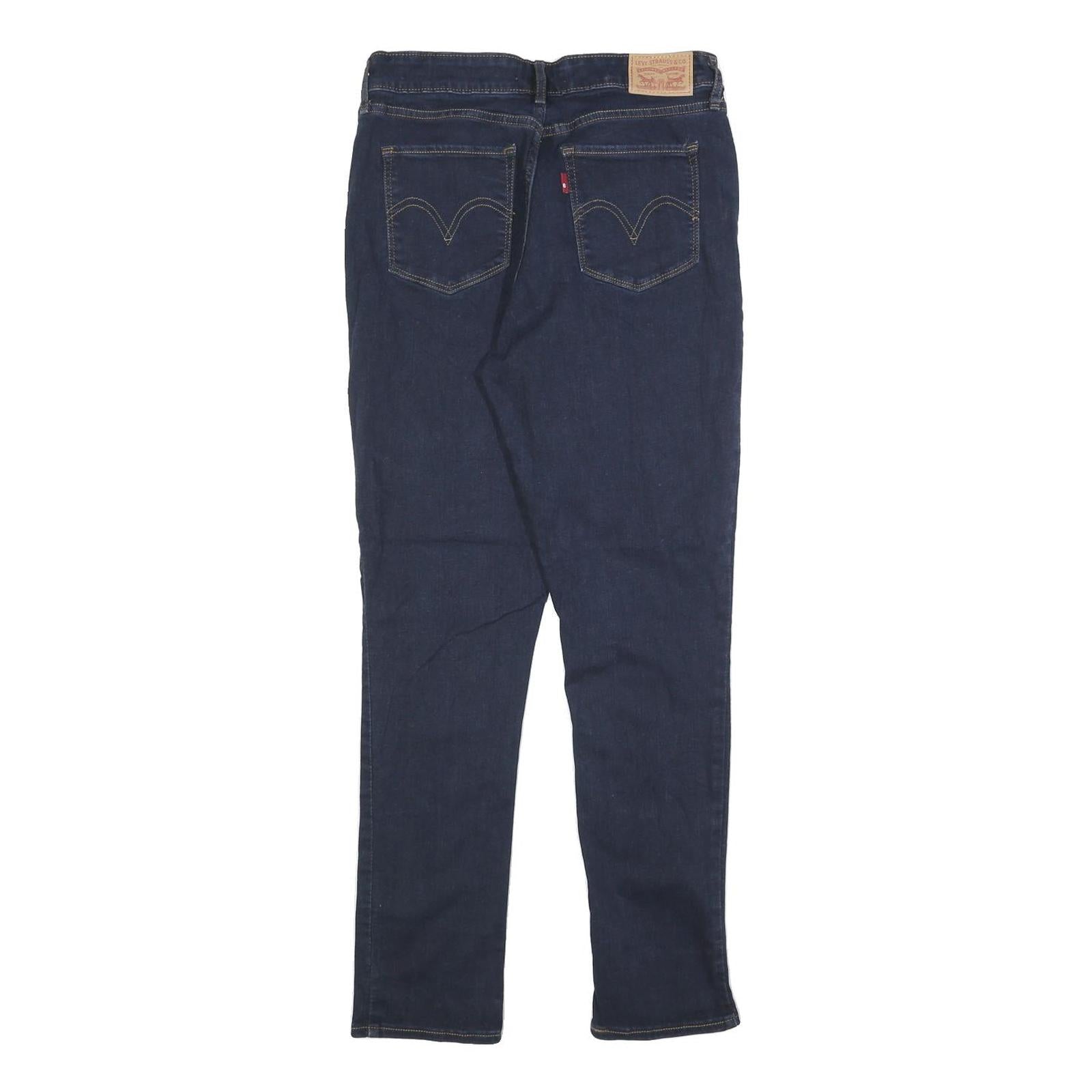 LEVI'S Womens Jeans Blue Slim Skinny Denim Medium W31 L30 Stylish Zip Closure