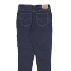 LEVI'S Womens Jeans Blue Slim Skinny Denim Medium W31 L30 Stylish Zip Closure