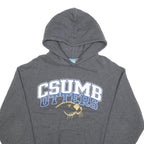CHAMPION Mens Grey CSUMB Otters Hoodie M Cotton Blend Pullover Sweatshirt