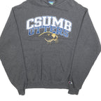 CHAMPION Mens Grey CSUMB Otters Hoodie M Cotton Blend Pullover Sweatshirt