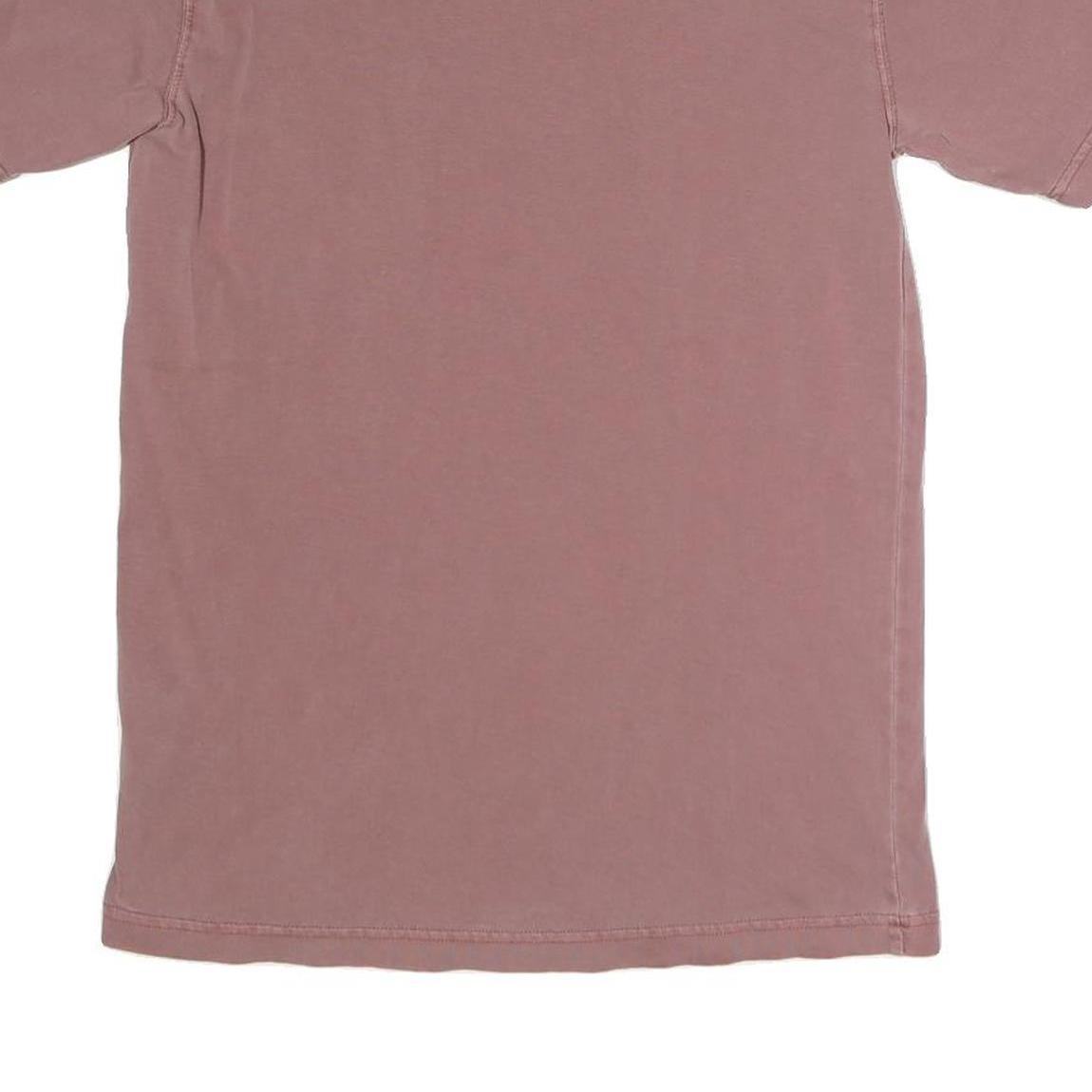 CARHARTT Mens Pink S Pocket T-Shirt Short Sleeve Crew Neck Cotton Casual