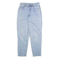 TEDDY'S Womens Jeans Blue Relaxed Tapered Stone Wash W28 L29