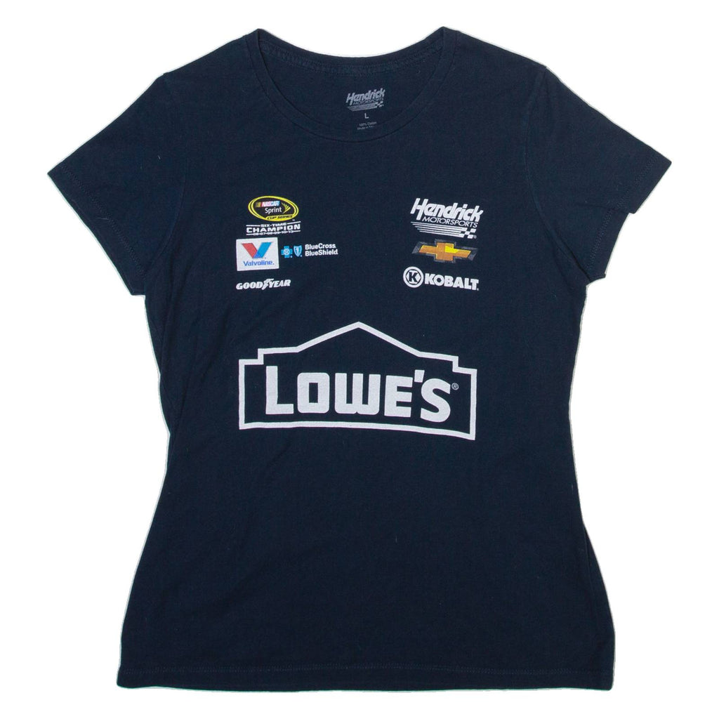 HENDRICK Racing Womens T-Shirt Blue L