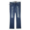 GUESS Womens Jeans Blue Regular Bootcut Stone Wash W32 L34