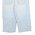 BASIC CONCEPTION Mens Shorts Light Blue Denim Casual M W30 Cotton Blend
