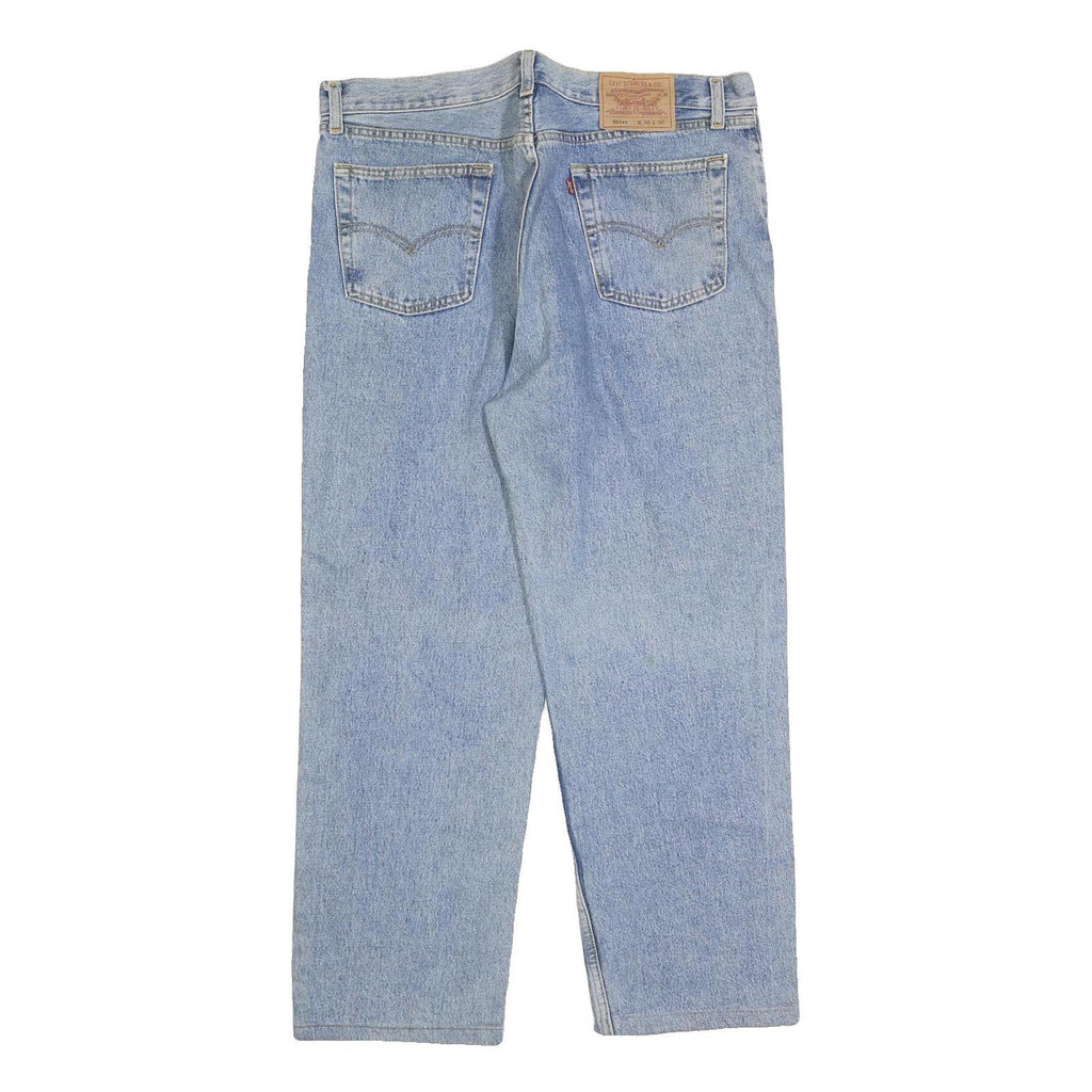 LEVI'S 501XX Mens Jeans Blue Regular Straight Denim Medium W38 L27 Button Fly