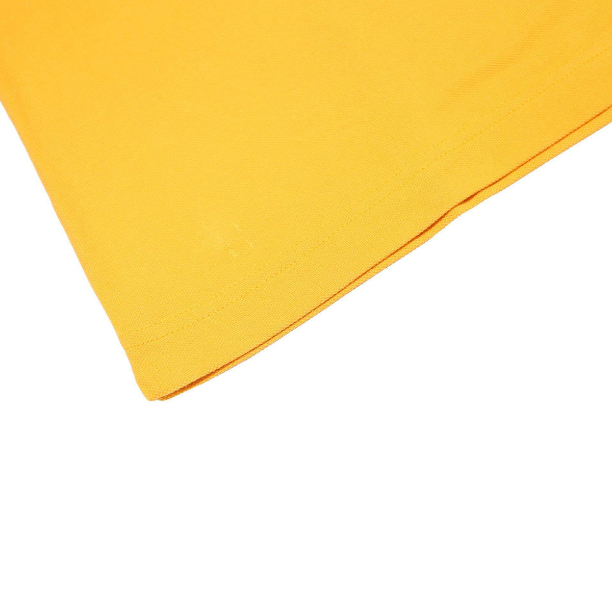 KAPPA Mens Yellow Short Sleeve Plain L Cotton Polo Shirt Casual Sportswear