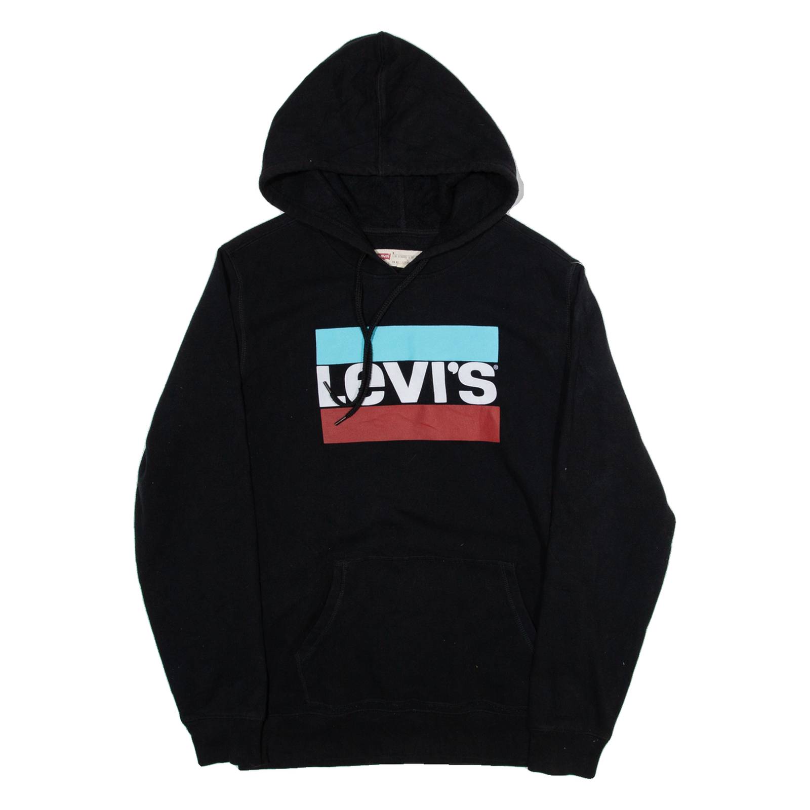 LEVI'S Womens Black Hoodie M