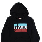 LEVI'S Womens Black Hoodie M