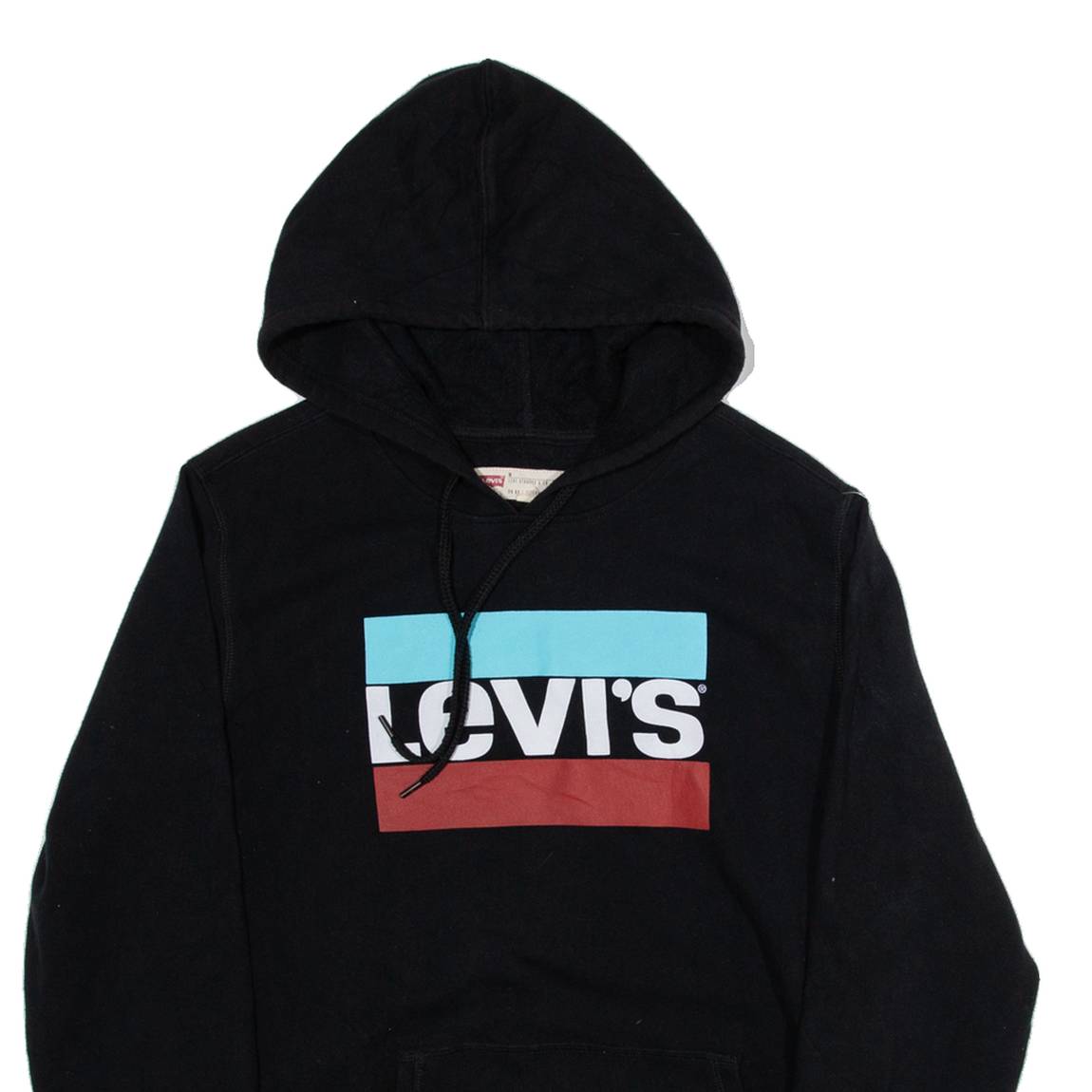 LEVI'S Womens Black Hoodie M