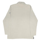 GAASTRA Mens Beige Long Sleeve Plain XL Cotton Polo Shirt Casual Nautical Style