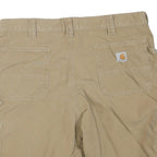CARHARTT Mens Shorts Beige Casual XL W38 Cotton Blend Utility Workwear