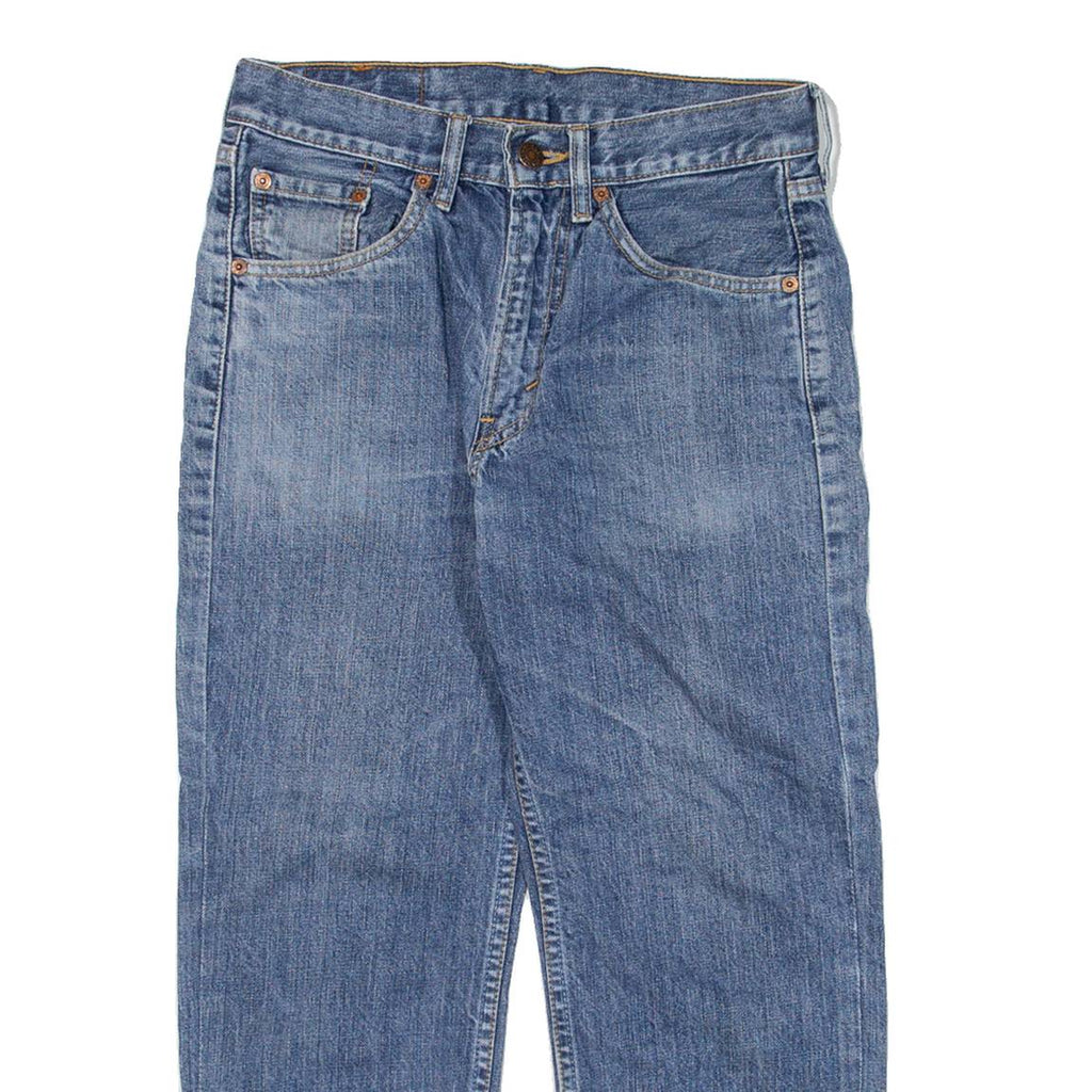 LEVI'S 521 Jeans Mens Blue Regular Straight W29 L22