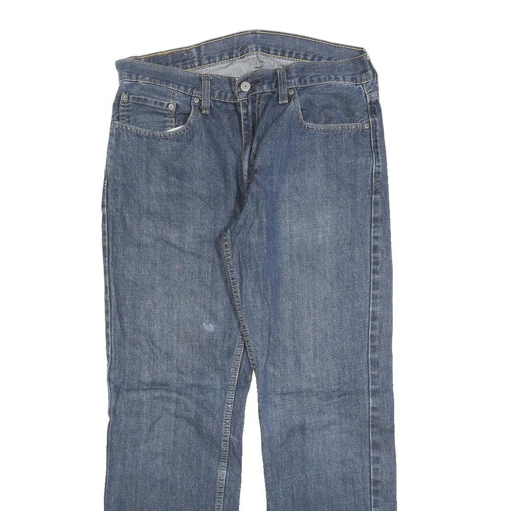 LEVI'S 559 Straight Mens Jeans Blue Relaxed Straight Denim Medium W33 L32 Cotton