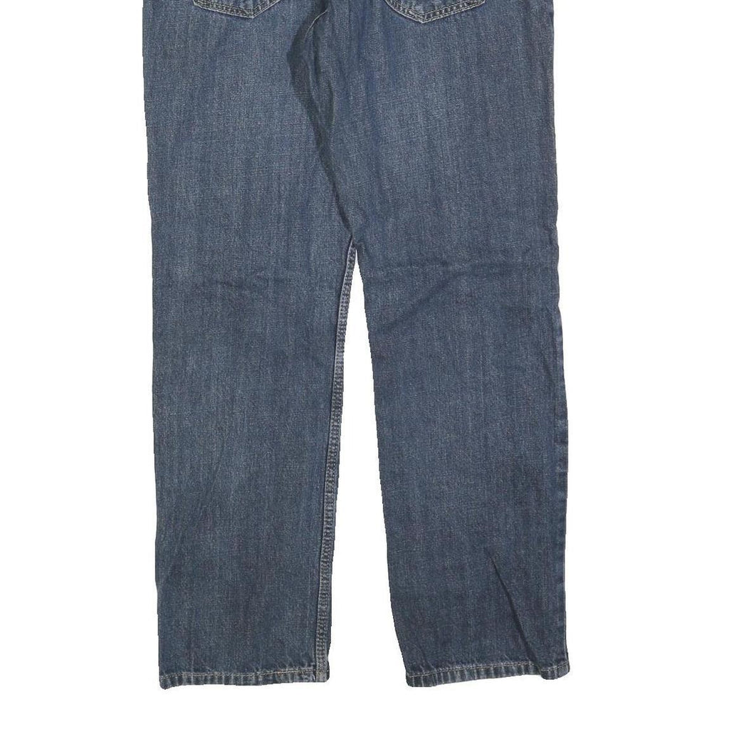 LEVI'S 559 Straight Mens Jeans Blue Relaxed Straight Denim Medium W33 L32 Cotton