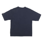 CHAMPION Mens Navy Blue 5e Baron Graphic T-Shirt S Short Sleeve Crew Neck Cotton