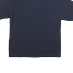 CHAMPION Mens Navy Blue 5e Baron Graphic T-Shirt S Short Sleeve Crew Neck Cotton