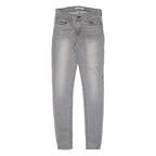 LEVI'S 710 Womens Jeans Grey Slim Skinny W25 L30