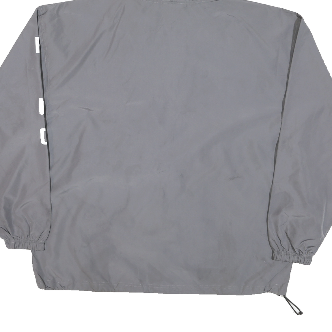 CHAMPION Mens Grey Zip Track Jacket XL Polyester Blend Hooded Casual Sportswear