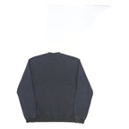 ADIDAS Womens Black Sweatshirt Crew Neck L Cotton Blend Casual Sportswear