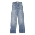 LEVI'S Womens Blue Regular Fit Straight Denim Light Wash Jeans W24 L30 Classic