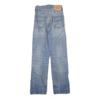 LEVI'S Womens Blue Regular Fit Straight Denim Light Wash Jeans W24 L30 Classic