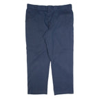DICKIES Flex 874 Workwear Mens Trousers Blue Regular Straight W42 L30