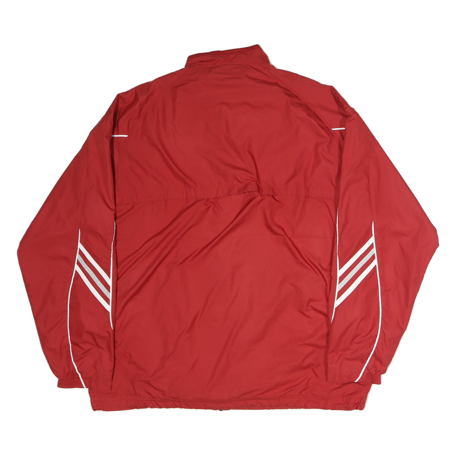 ADIDAS Mens Red Western Wyoming Volleyball Track Jacket M Polyester Zip