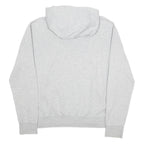 POLO RALPH LAUREN Mens Grey Hoodie L Cotton Blend Pullover Drawstring Hood