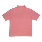 FILA Mens Pink Short Sleeve Plain Polo Shirt M Cotton Blend Classic