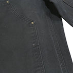 CARHARTT Mens Cotton Black Loose Workwear Trousers W32 L36 Durable