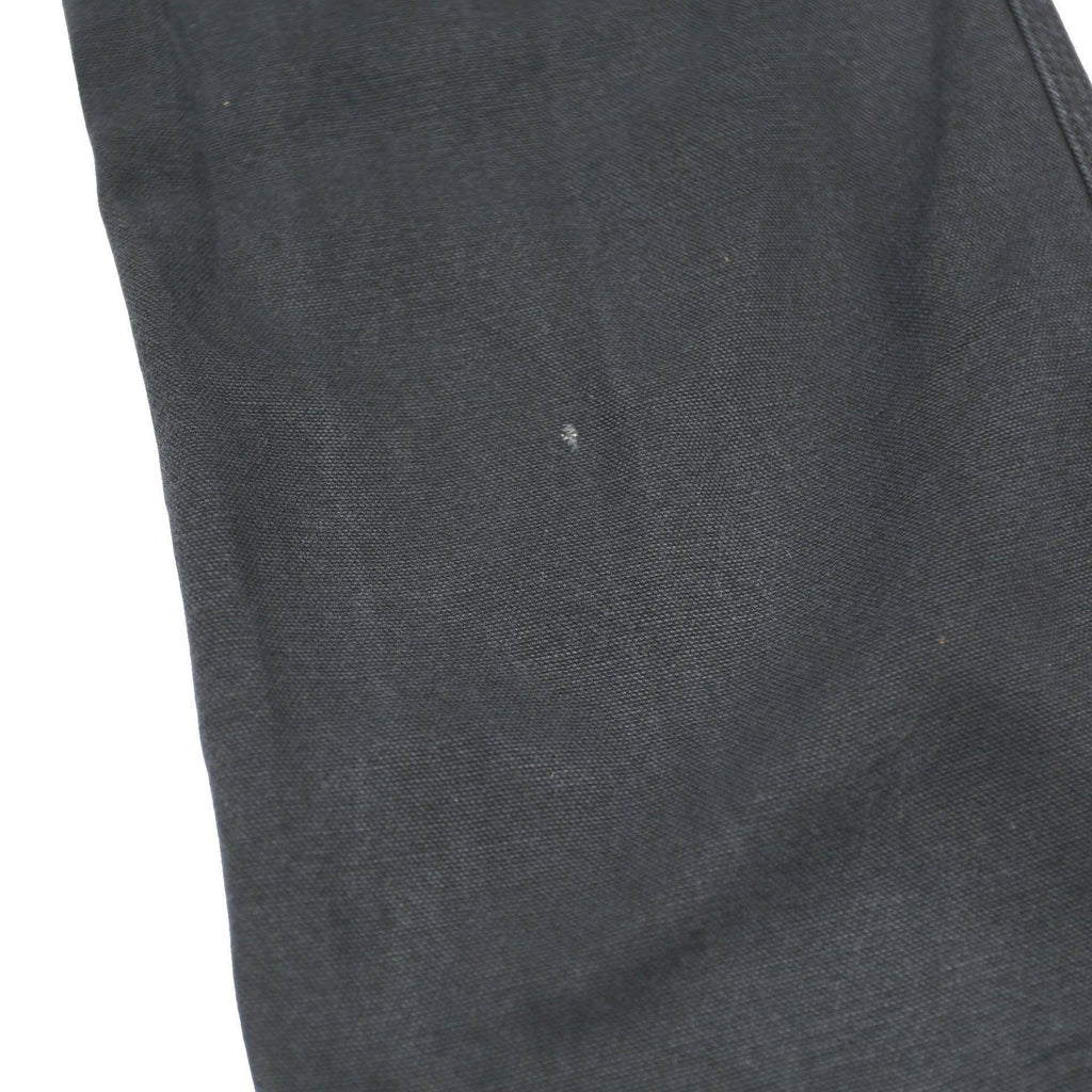 CARHARTT Mens Cotton Black Loose Workwear Trousers W32 L36 Durable