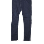 CALVIN KLEIN JEANS Womens Slim Blue Skinny Denim Medium W27 L28 Cotton Blend Zip