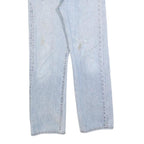 LEVI'S 501 Mens Jeans Blue Regular Straight Denim Light W32 L30 Classic Button
