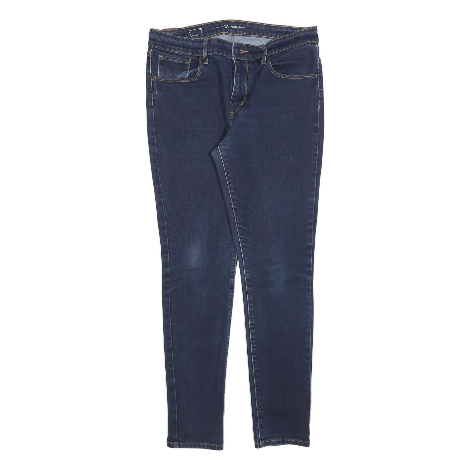 LEVI'S Womens Jeans Blue Slim Skinny Denim Medium W31 L29 Stylish Comfort