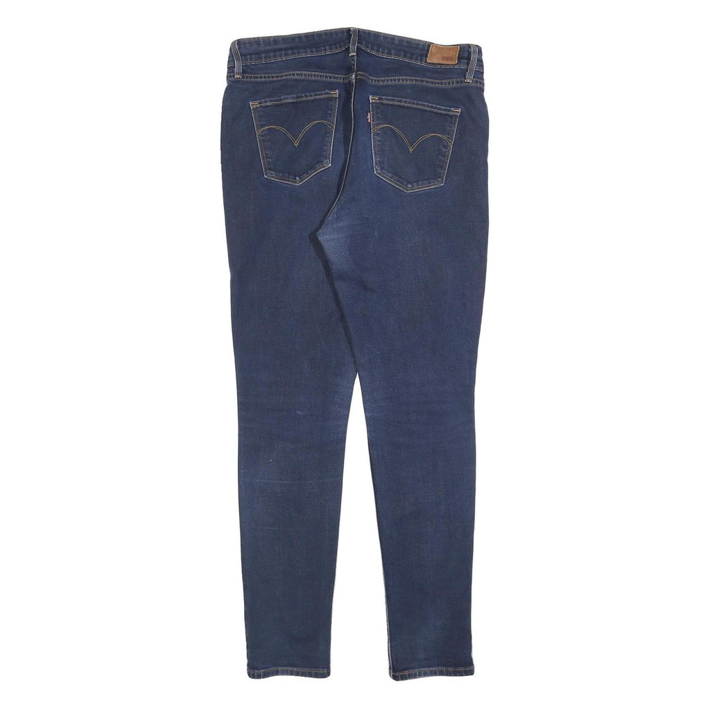 LEVI'S Womens Jeans Blue Slim Skinny Denim Medium W31 L29 Stylish Comfort