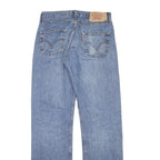 LEVI'S Mens Blue Regular Straight Denim Medium W30 L33 Classic Zip Jeans