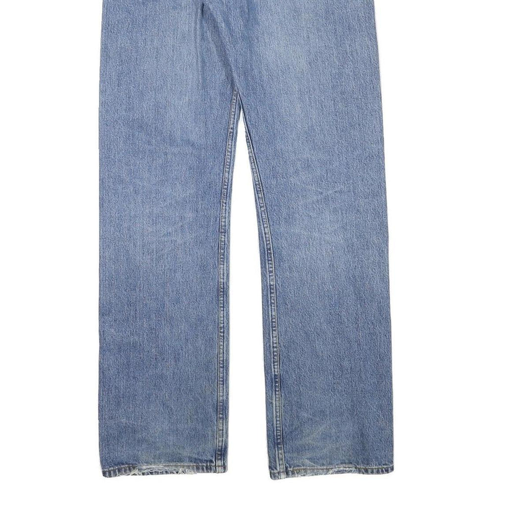 LEVI'S Mens Blue Regular Straight Denim Medium W30 L33 Classic Zip Jeans