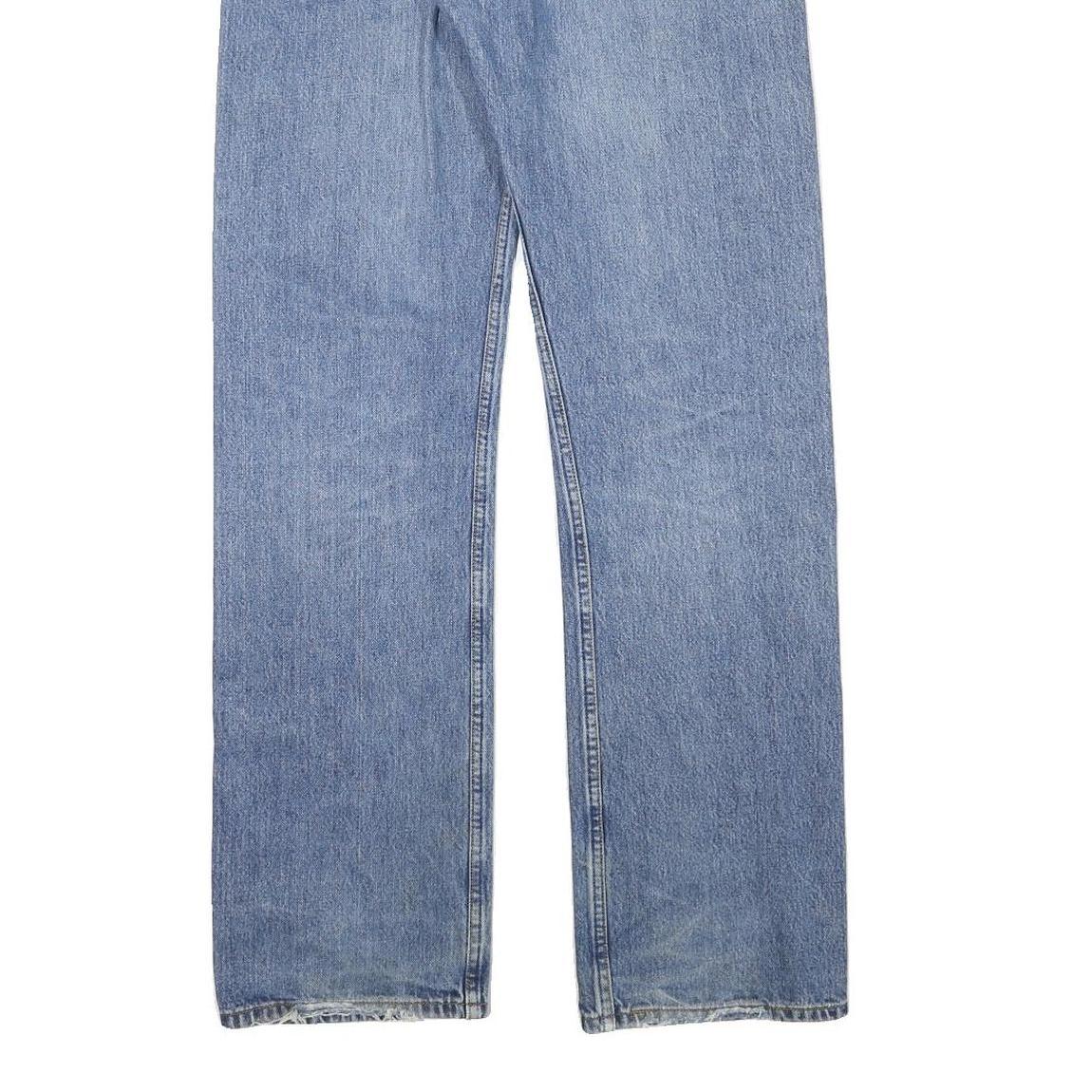 LEVI'S Mens Blue Regular Straight Denim Medium W30 L33 Classic Zip Jeans