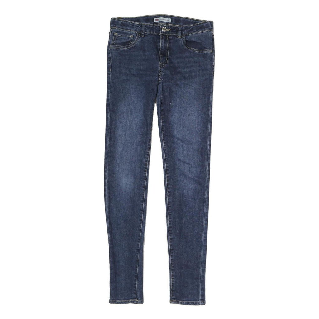 LEVI'S Womens Slim Skinny Jeans Blue Denim Zip W28 L29 Classic Stylish