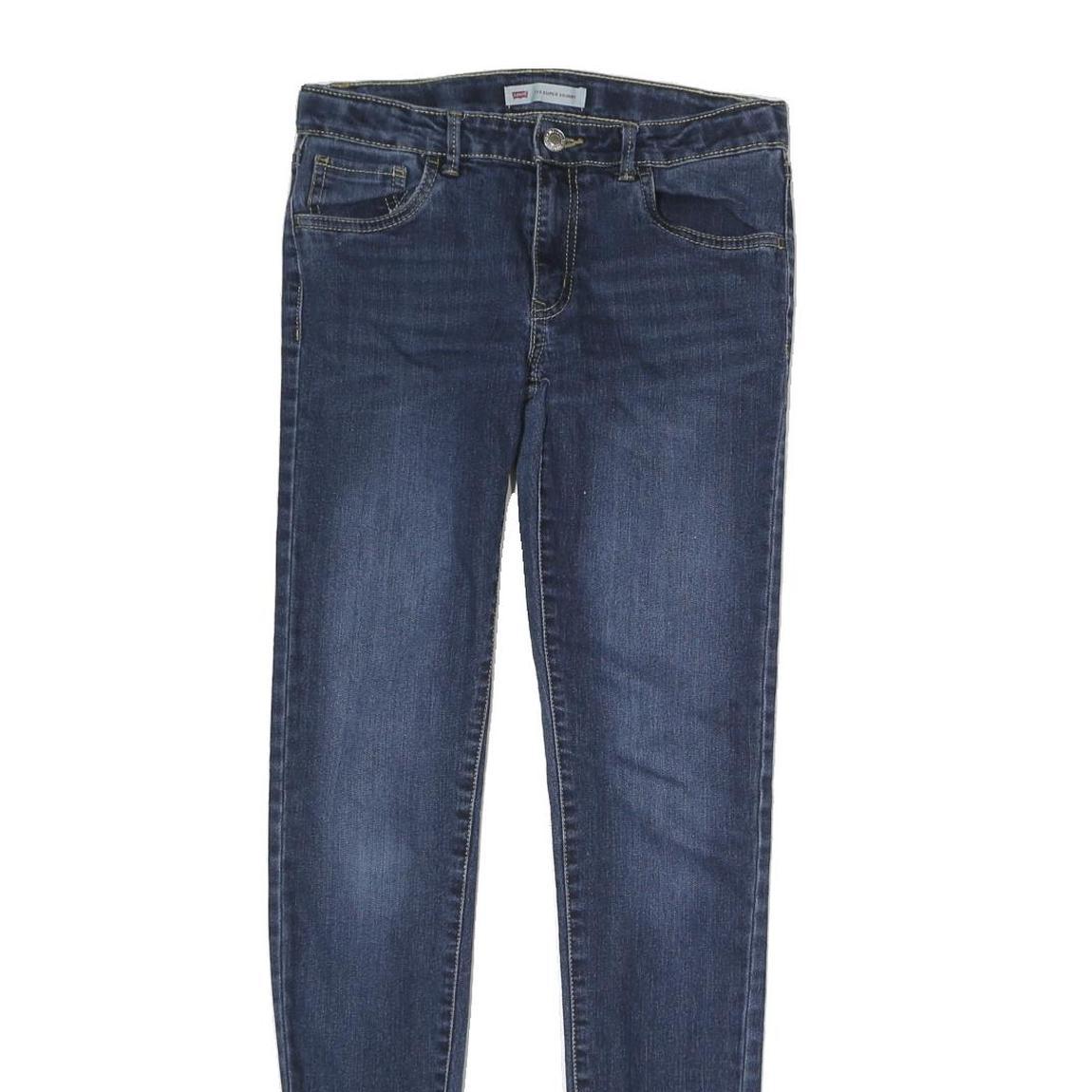 LEVI'S Womens Slim Skinny Jeans Blue Denim Zip W28 L29 Classic Stylish
