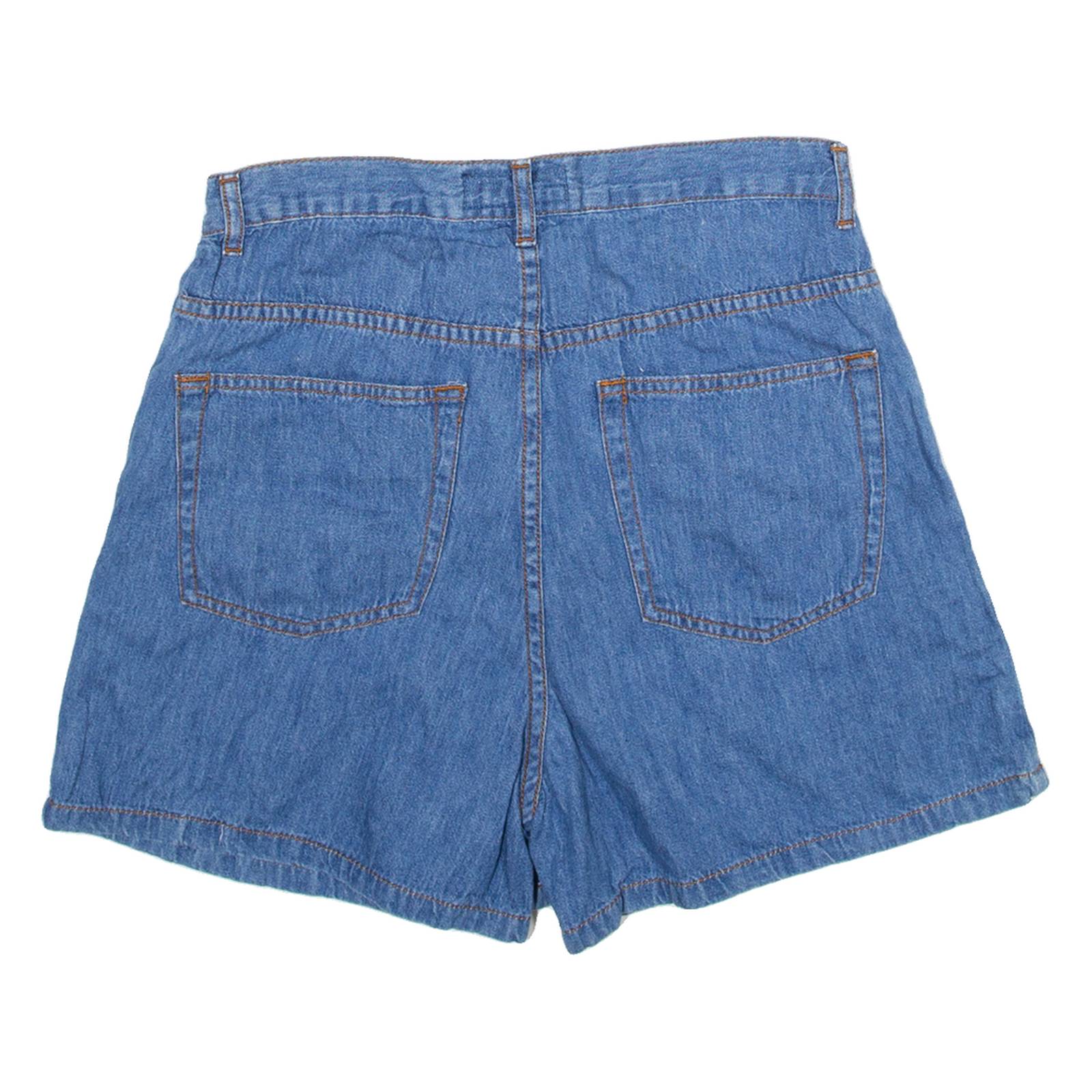 BOLERO Womens Casual Shorts Blue M W28