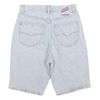 PEPE Mens Denim Blue Casual Shorts M W30 Classic Cotton Blend Comfortable Fit