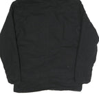 WRANGLER Mens Black Zip Jacket S Cotton Blend Hooded Casual Lightweight