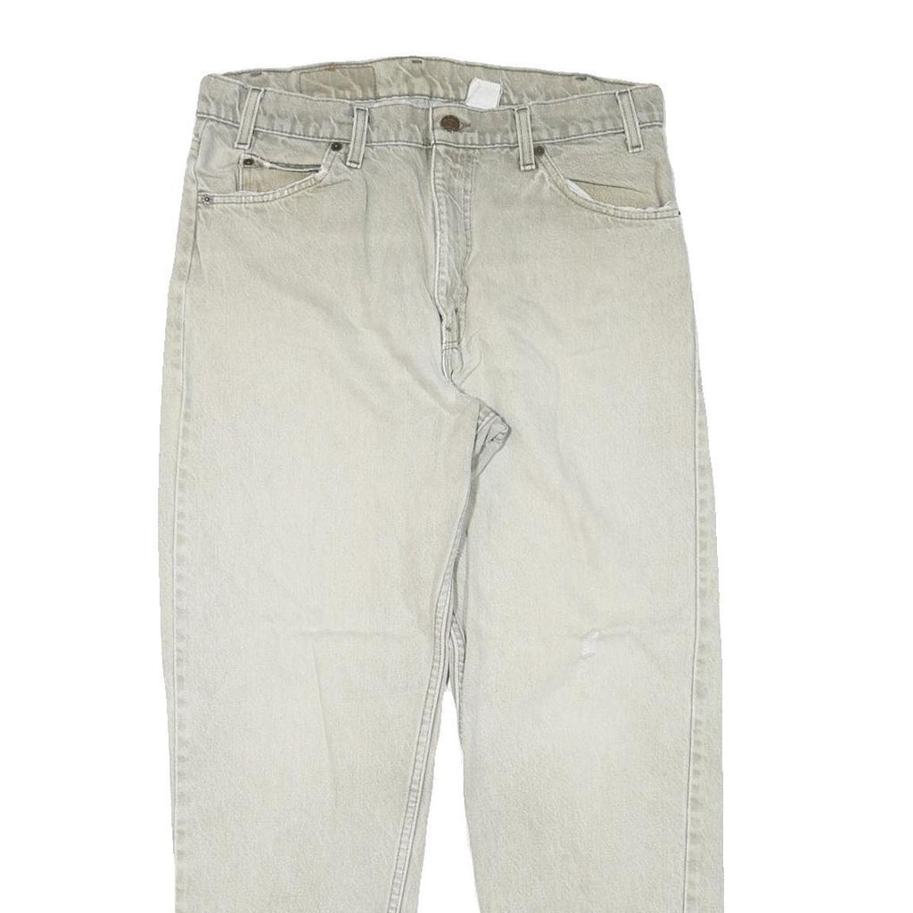 LEVI'S Mens Regular Fit Denim Jeans Light Blue W32 L30 Classic Zip Cotton Blend